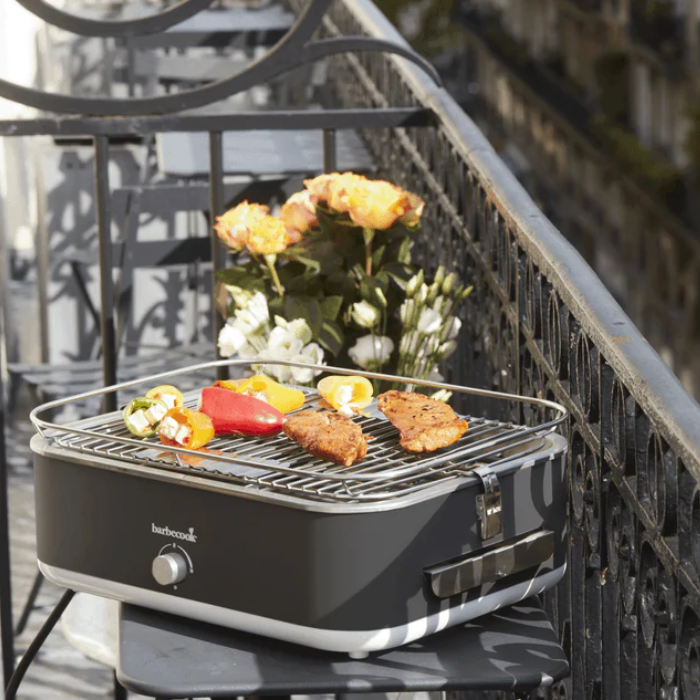  Barbecook E-Carlo Elektrische Tafelgrill Grijs