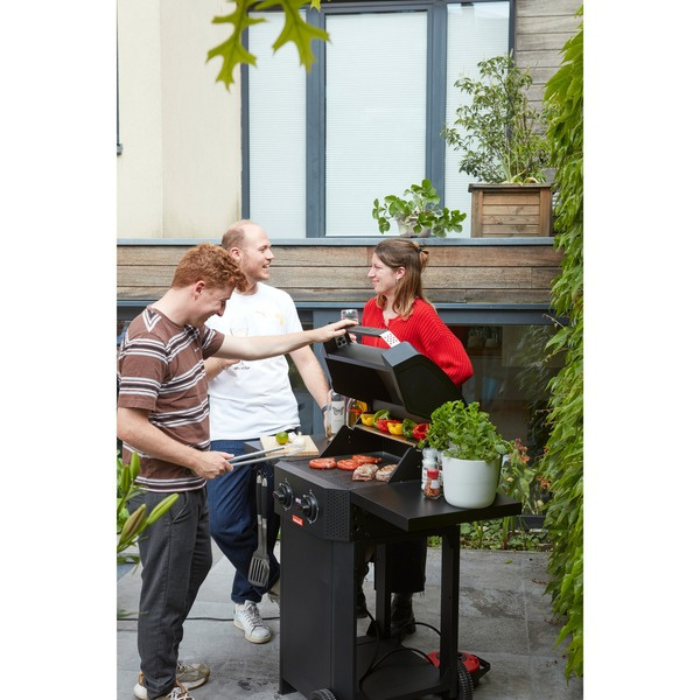 Barbecook E-Luca Elektrische Barbecue met Zijtafels