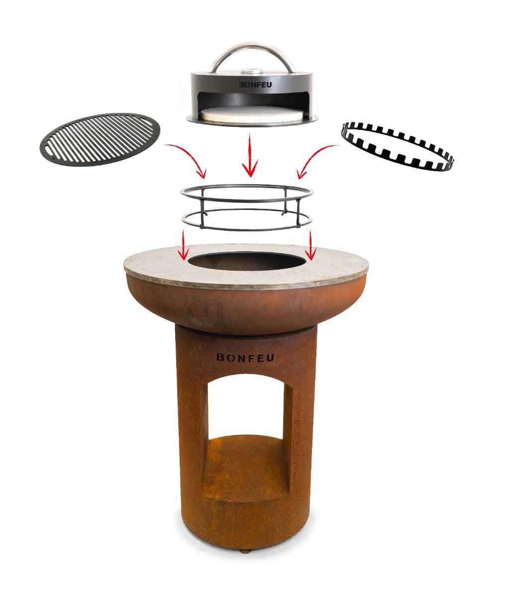 BonFeu Standaard voor BonBiza/BonPlancha Ø80 cm