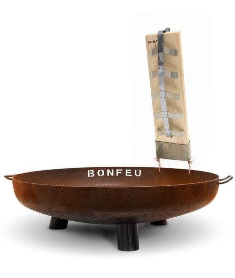BonFeu BonBowl Plus Ø 60 cm CortenStaal + GRATIS ROOKPLANKJE t.w.v. €29,50