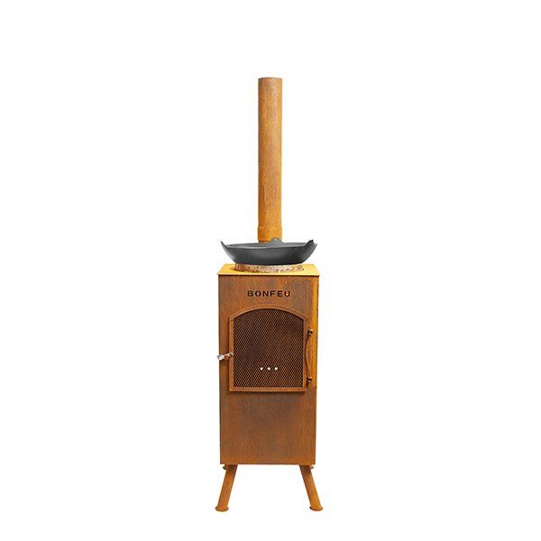 BonFeu BonCarré QLP Corten Tuinhaard