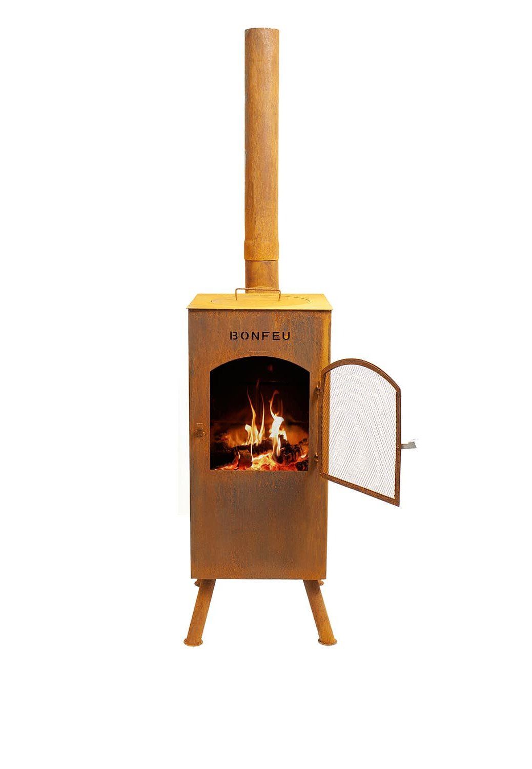 BonFeu BonCarré QLP Corten Tuinhaard