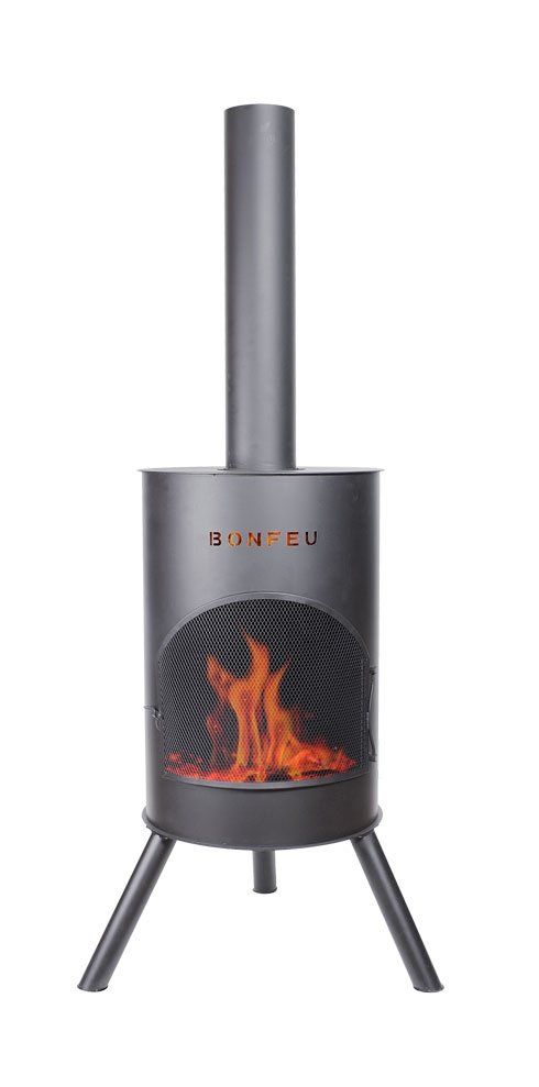 BonFeu BonTon 60 Zwart Tuinhaard