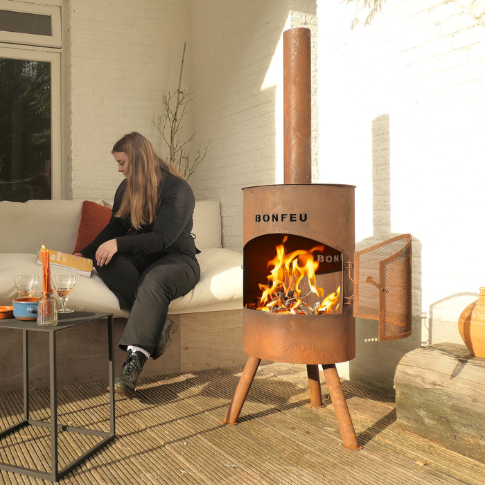 BonFeu BonTon 40 Corten Tuinhaard