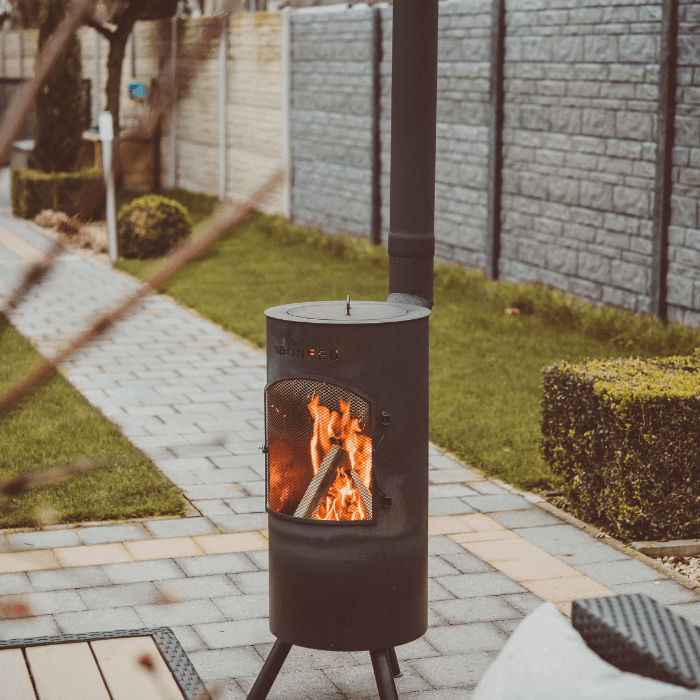 BonFeu BonTino LP Zwart Tuinhaard