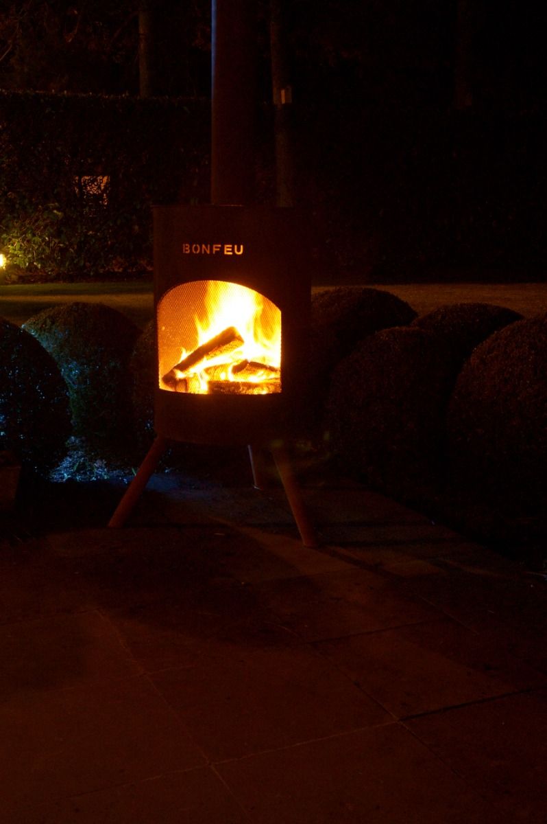 BonFeu BonTon 60 Zwart Tuinhaard