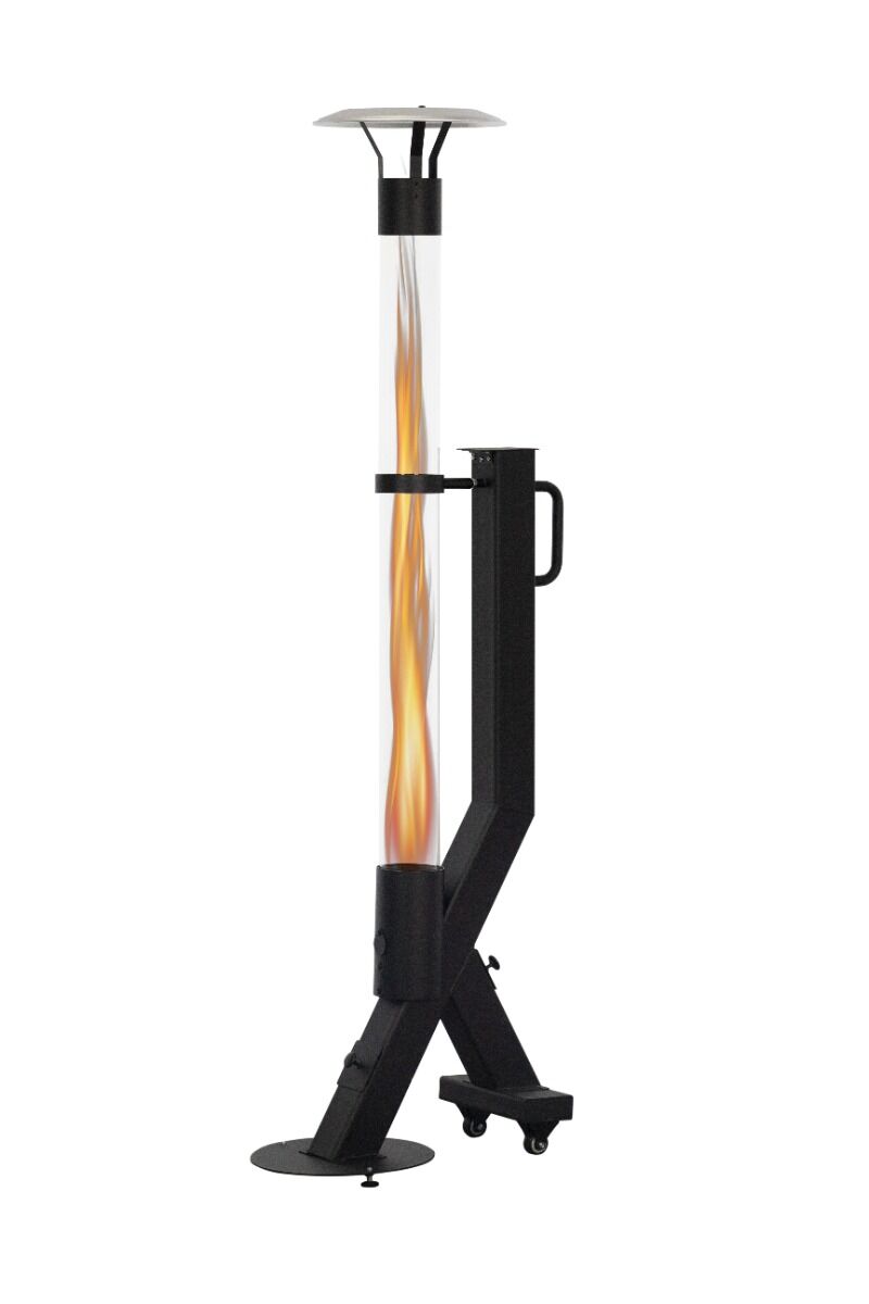 Green Flame Rocket Heater Pellethaard