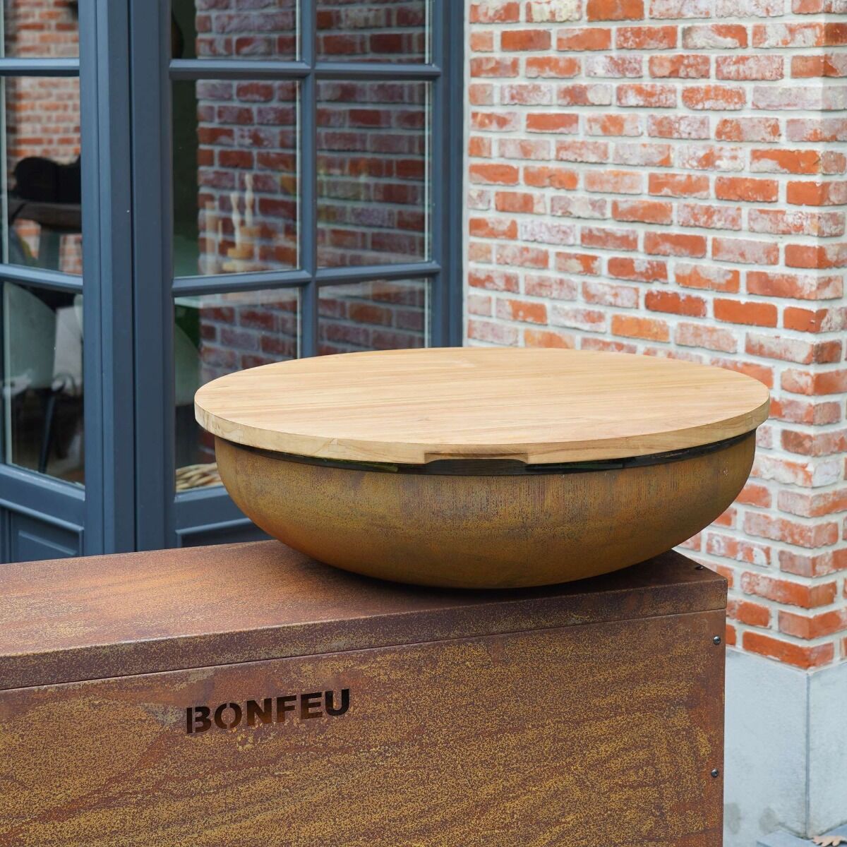 BonFeu BonTeak tafelblad voor BonBiza