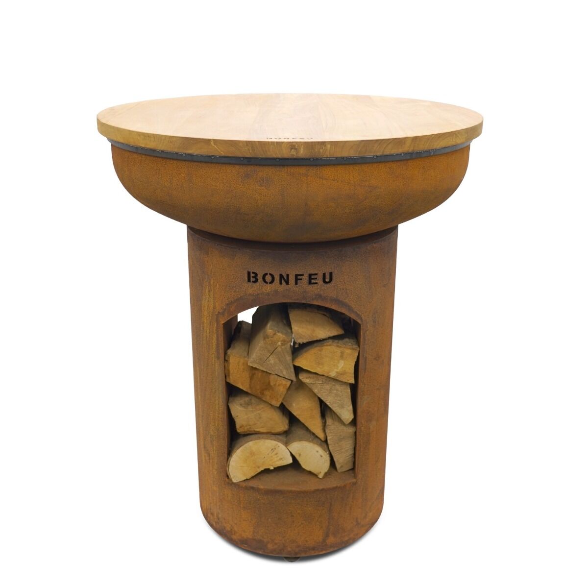 BonFeu BonTeak tafelblad voor BonBiza