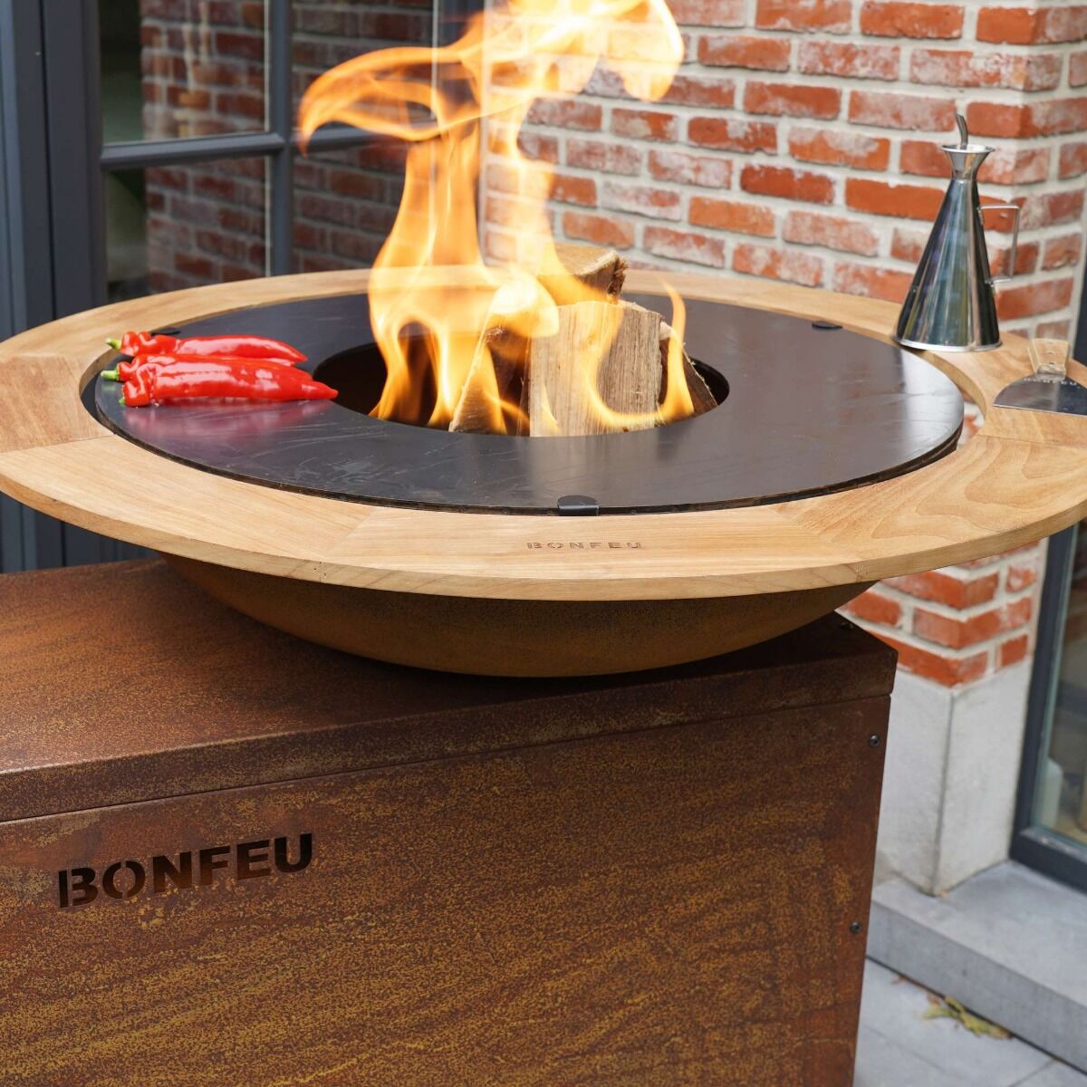 BonFeu BonTeak Guard Ring voor BonBiza XL