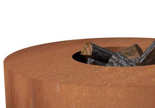 FORNO Vuurtafel CortenStaal Rond (Ø125)