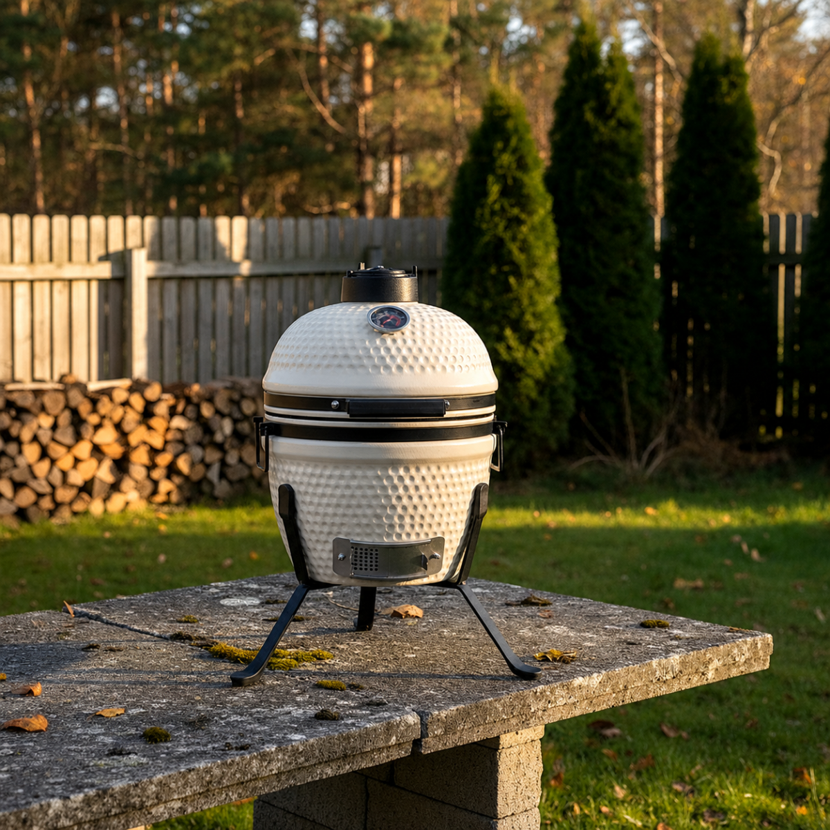HEAT Premium kamado barbecue Fyregg 13 wit