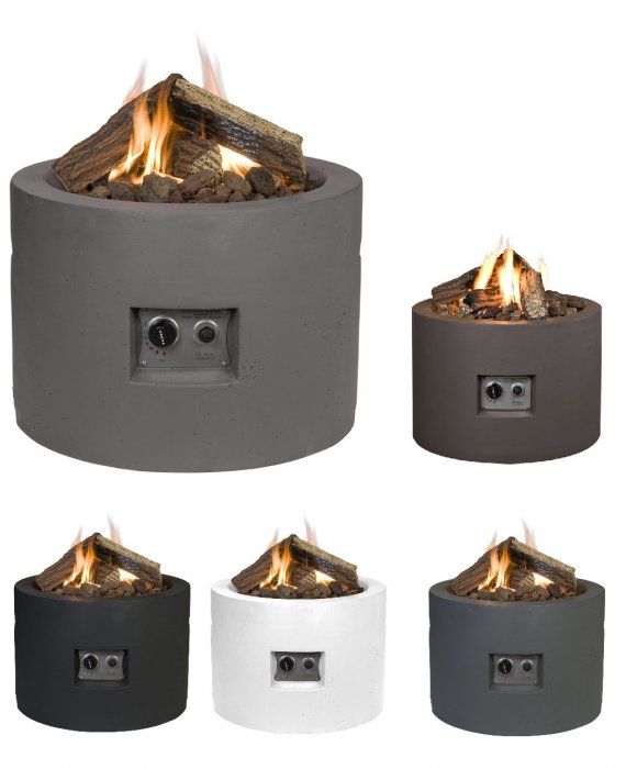 Happy Cocooning Vuurtafel Rond Antraciet