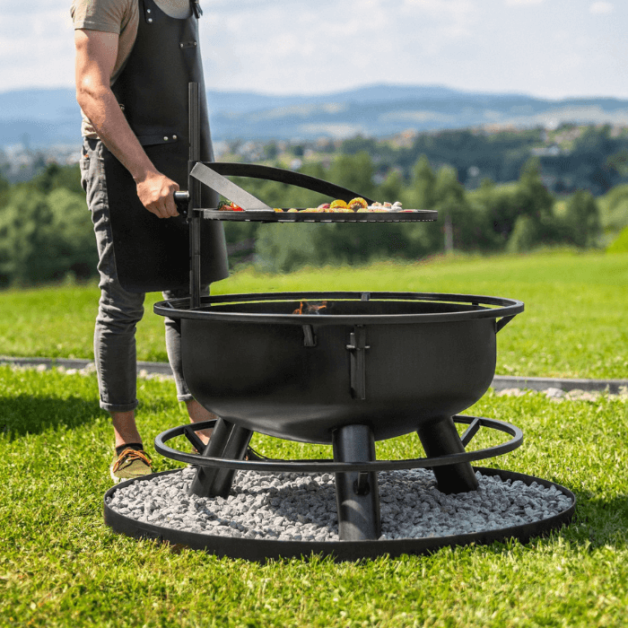 CookKing Vuurschaal Basis voor Deco-Stenen Rond