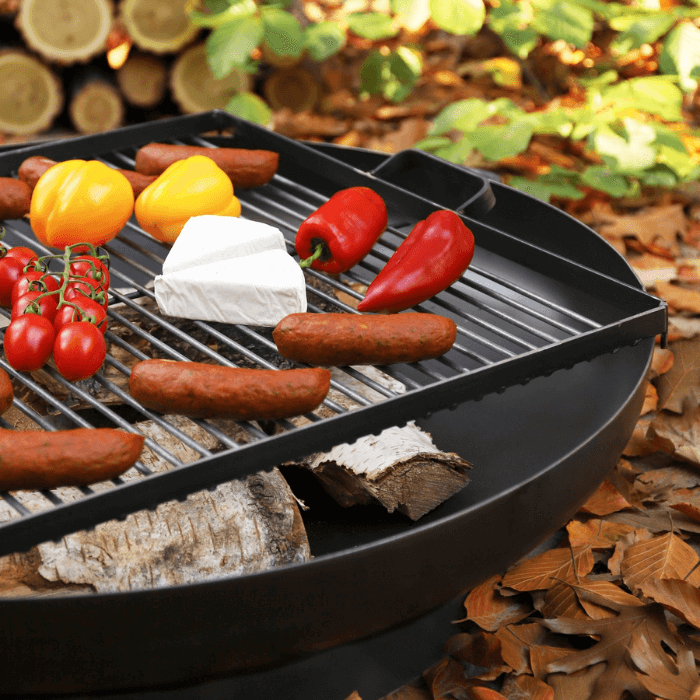 CookKing Zwart Stalen Grillrooster Vierkant