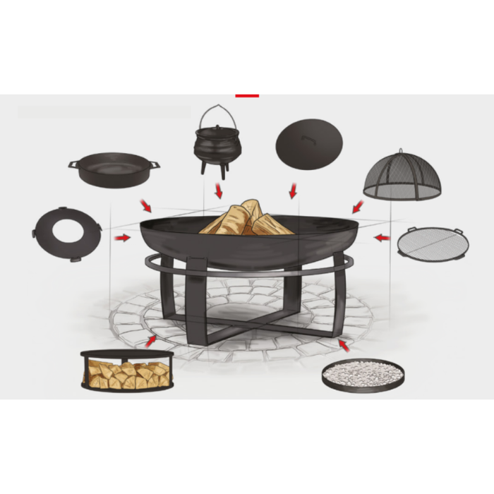 CookKing Vuurschaal Porto 60 cm