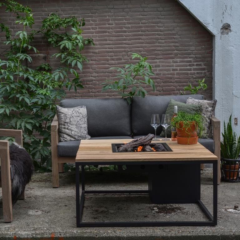 Cosi fires Cosiloft 100 vuurtafel Zwart/teak