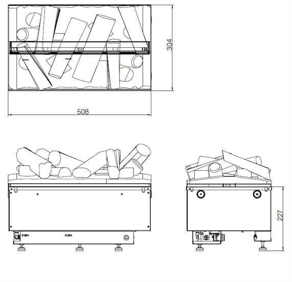 Dimplex Cassette 500R Opti-myst