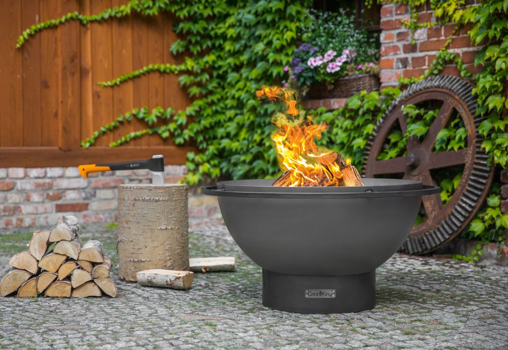 CookKing Premium Vuurschaal Ø 85 cm-Fat boy