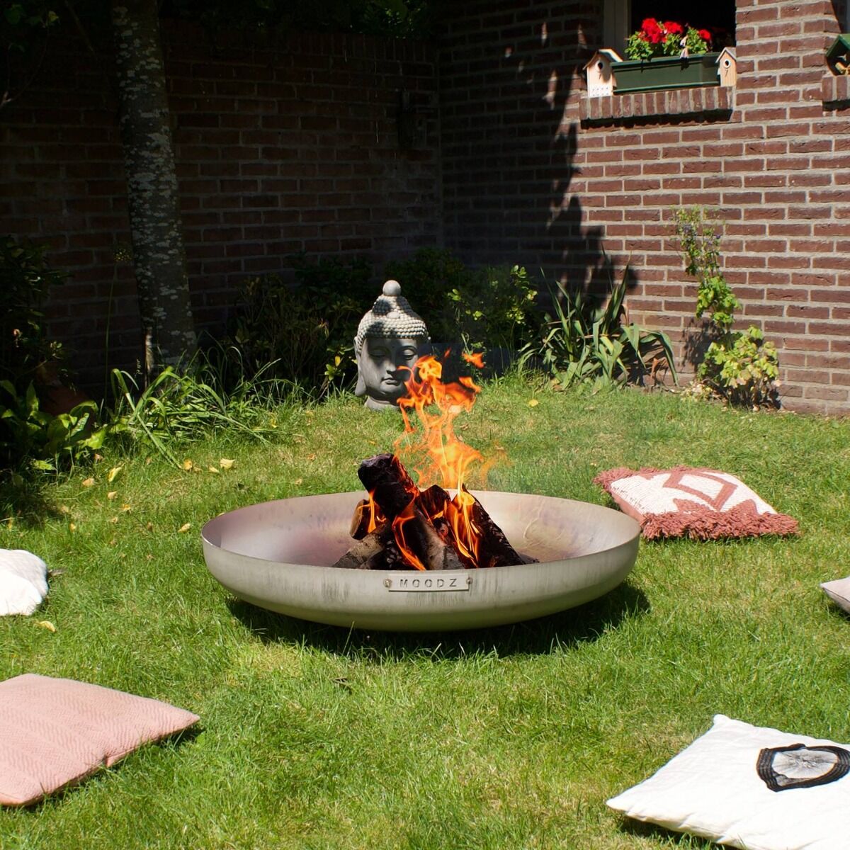 MOODZ Vuurschaal RVS Ø 100 cm