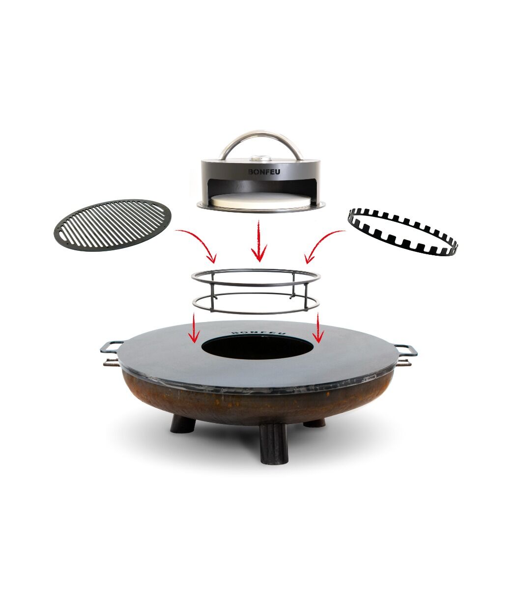 BonBowl Plus 80 cm vuurschaal - BonFeu