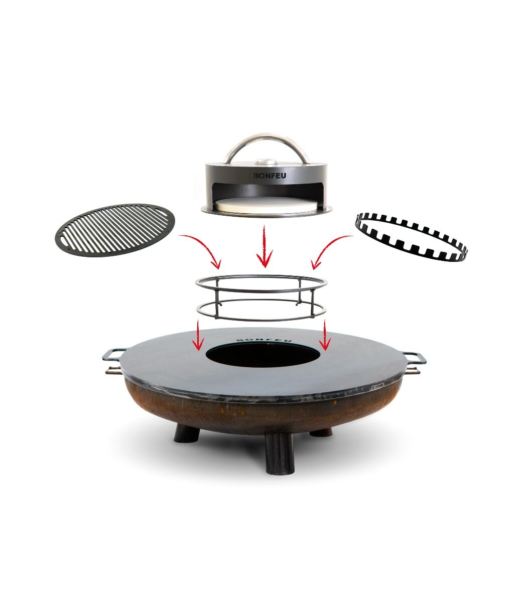 BonFeu BonBowl Plus CortenStaal Ø80 cm