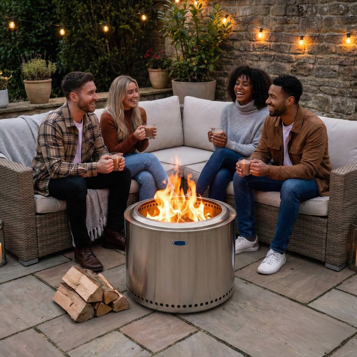 HEAT Rookvrije Vuurkorf Rokfri Xlarge RVS