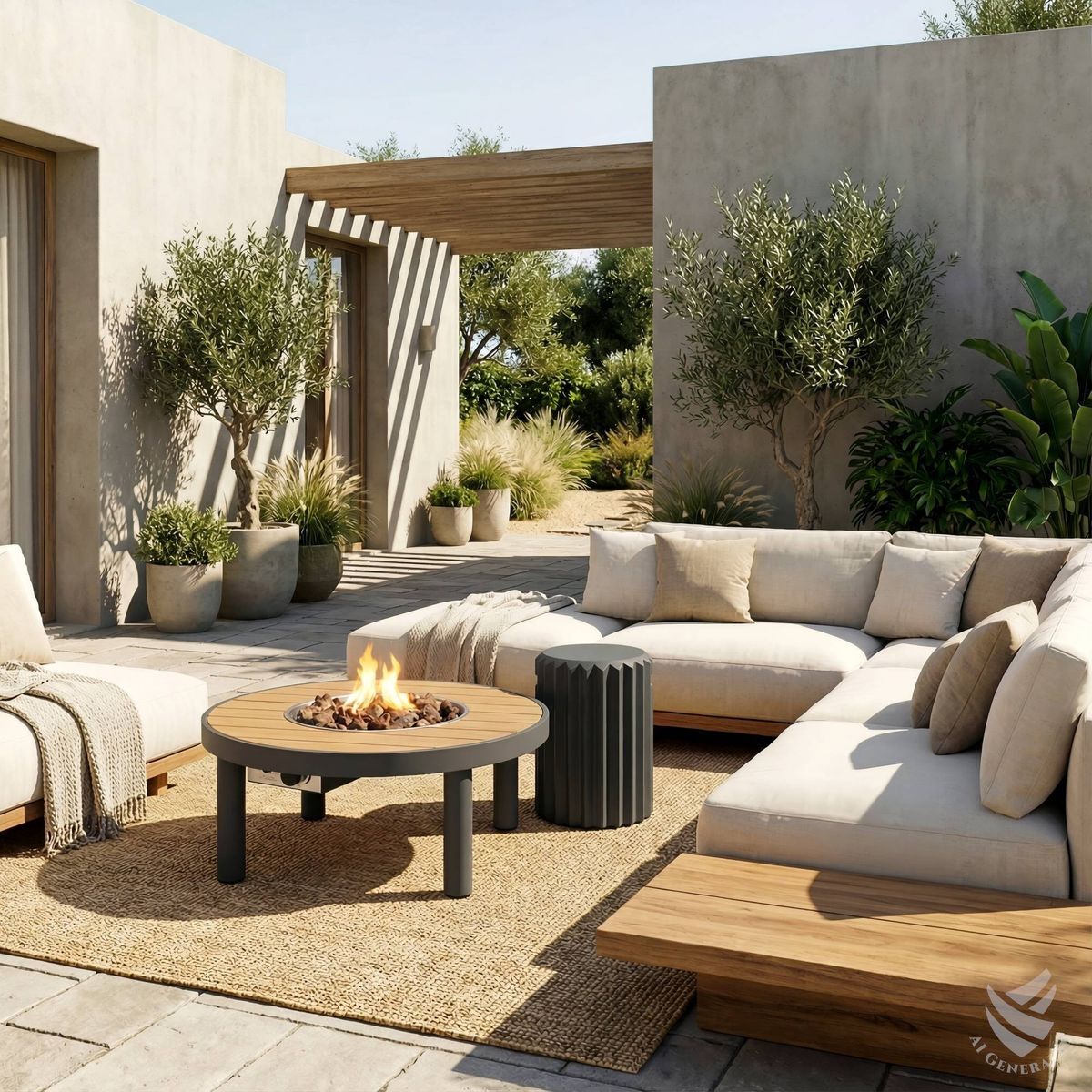 Happy Cocooning gasfles cover Rib smokey anthracite