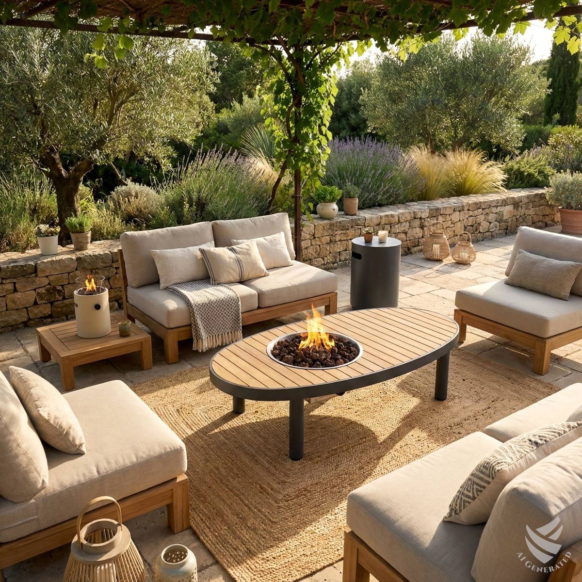 Happy Cocooning gasfles cover Round smokey anthracite