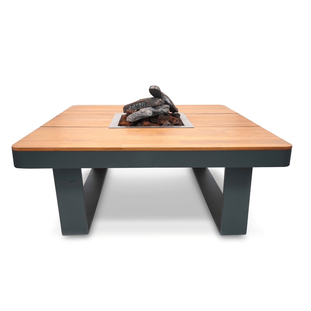 Happy Cocooning vuurtafel Horizon 95 smokey anthracite