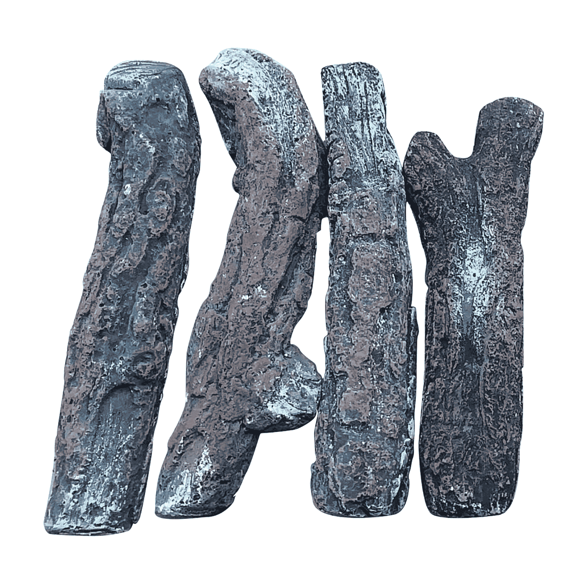 Happy Cocooning keramische houtblokken (4 stuks)