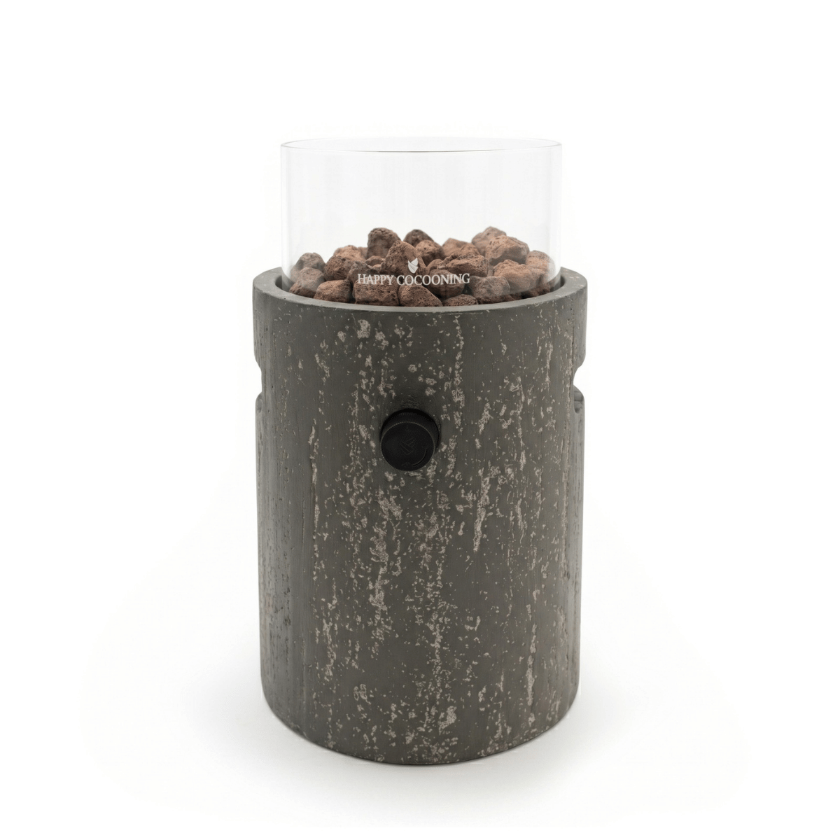 Happy Cocooning tafelbrander Lumi Stone oscuro travertin