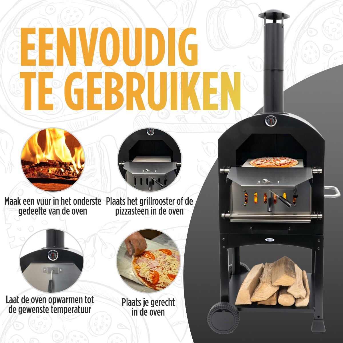 HEAT Pizza Oven Ovnhus