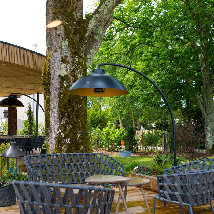 Heatsail Dome Staande Terrasverwarmer