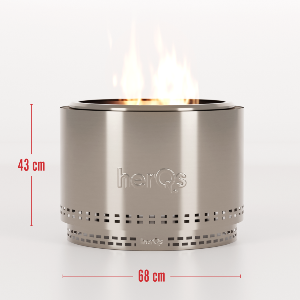 HerQs Rookvrije Vuurkorf Chief