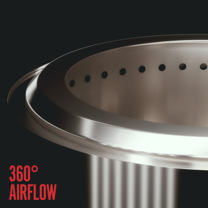 HerQs Rookvrije Vuurkorf Chief