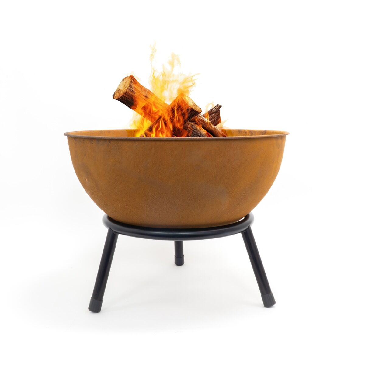 HEAT Vuurkorf op Pootjes Kappa Roest Ø56 cm