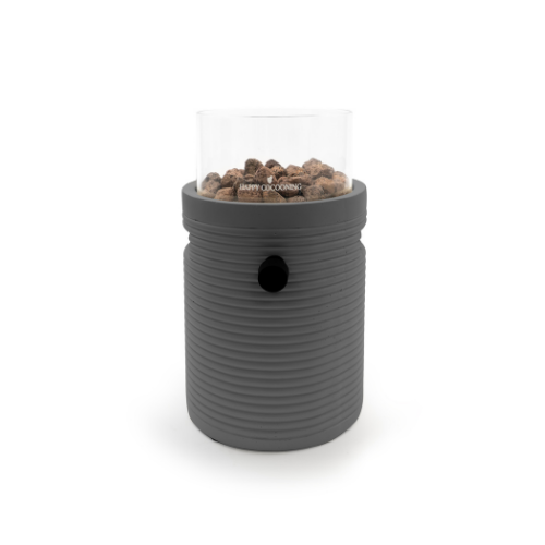Happy Cocooning tafelbrander Lumi Groove smokey anthracite