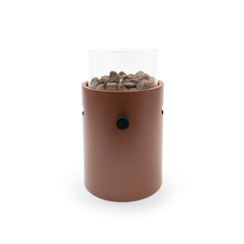 Happy Cocooning tafelbrander Lumi Steel coral red