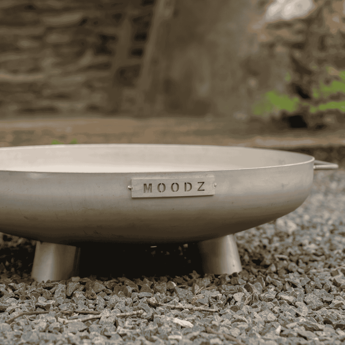 MOODZ Vuurschaal Feet & Handle RVS Ø 60 cm