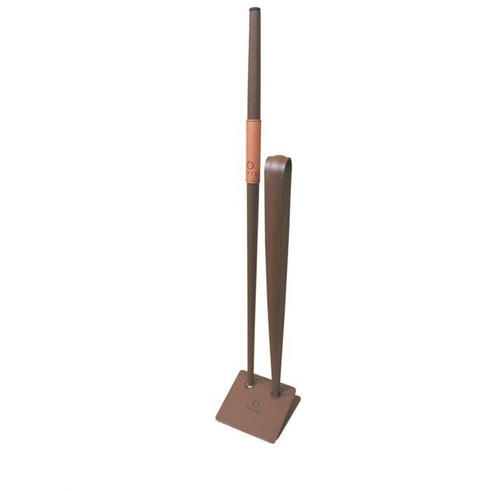 OFYR  Buffadoo set (blaaspijp + houttang/pook)-Bruin