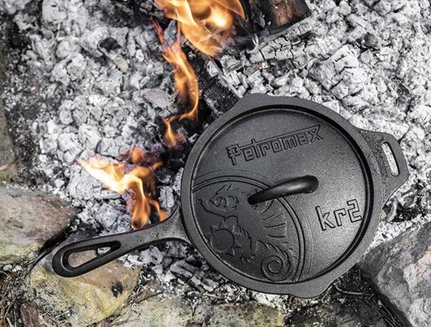 Petromax Gietijzeren Steelpan met Deksel Petromax Gietijzeren Steelpan met Deksel