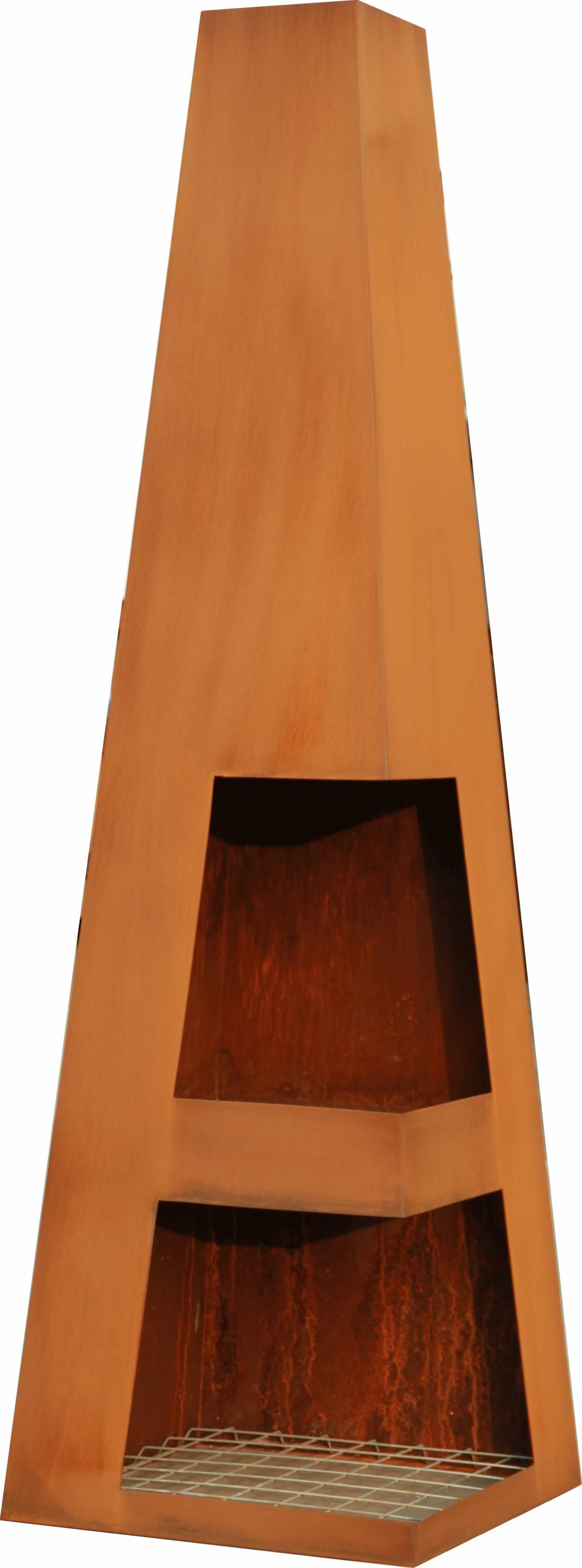 GardenMaxX Sanga XL Corten Tuinhaard