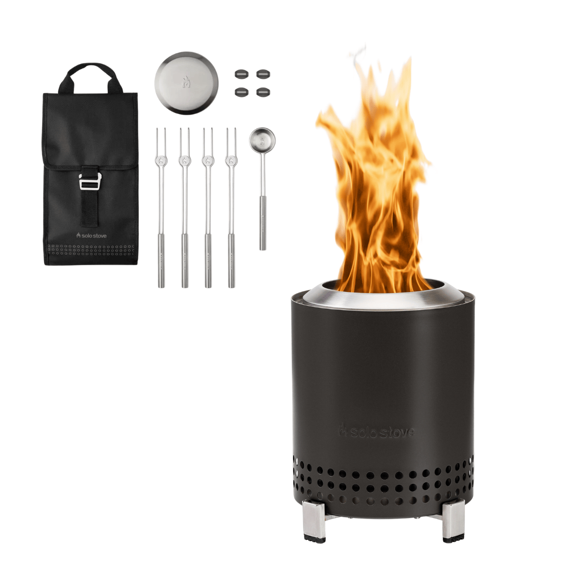 Pakketdeal Solo Stove Mesa XL zwart + accessoirepakket