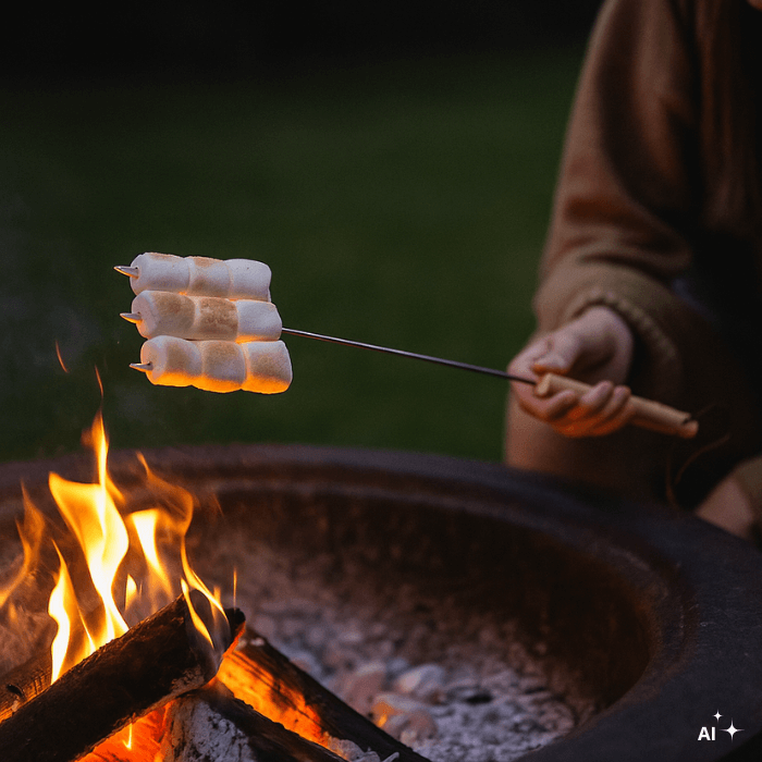 STOOQ Marshmallow Pin
