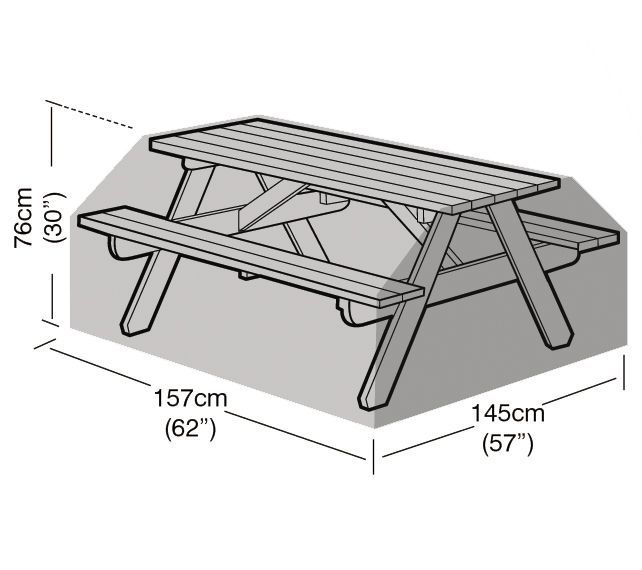 Garland Picknick- tafelhoes (157x145x76cm)