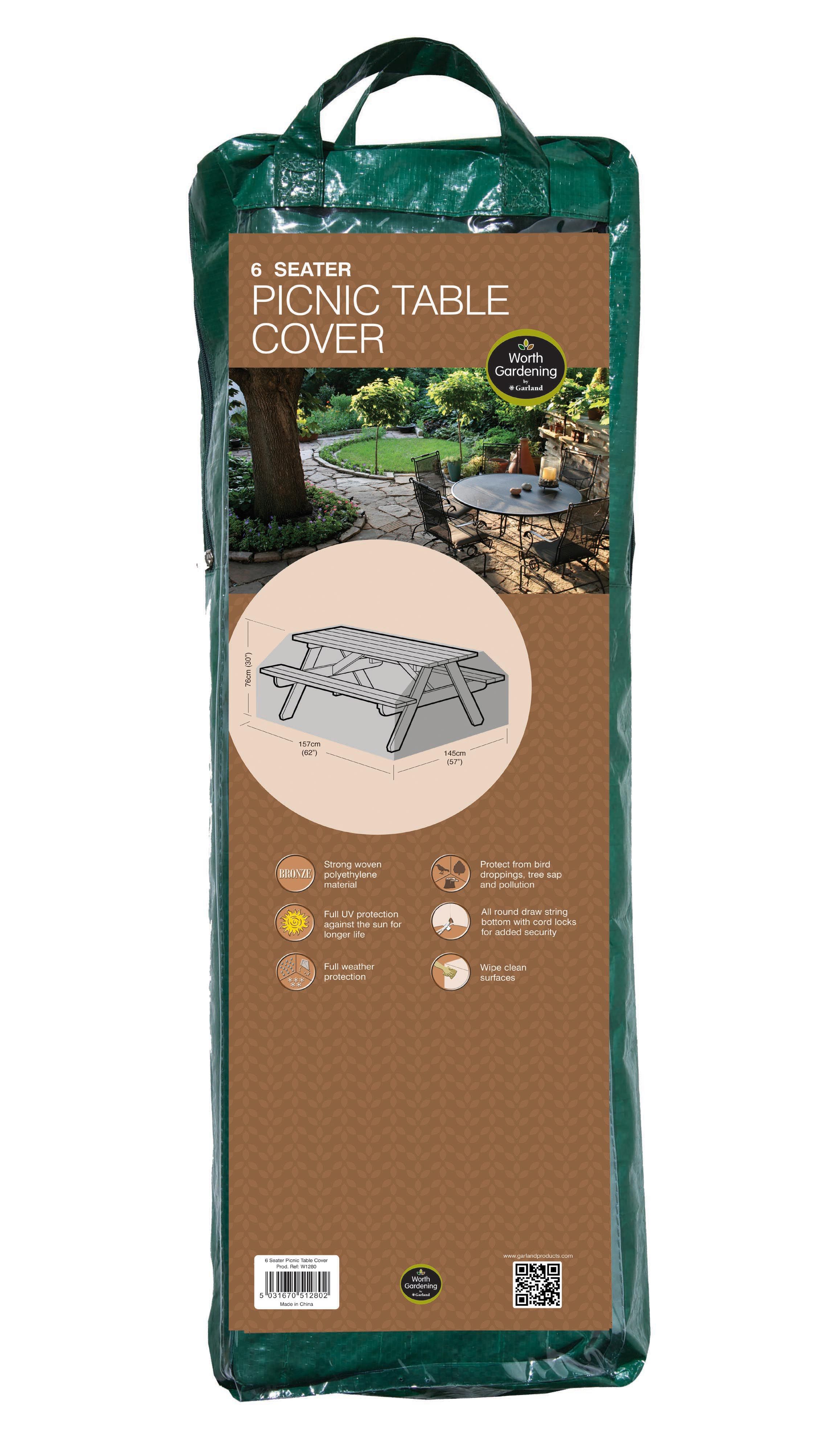 Garland Picknick- tafelhoes (157x145x76cm)