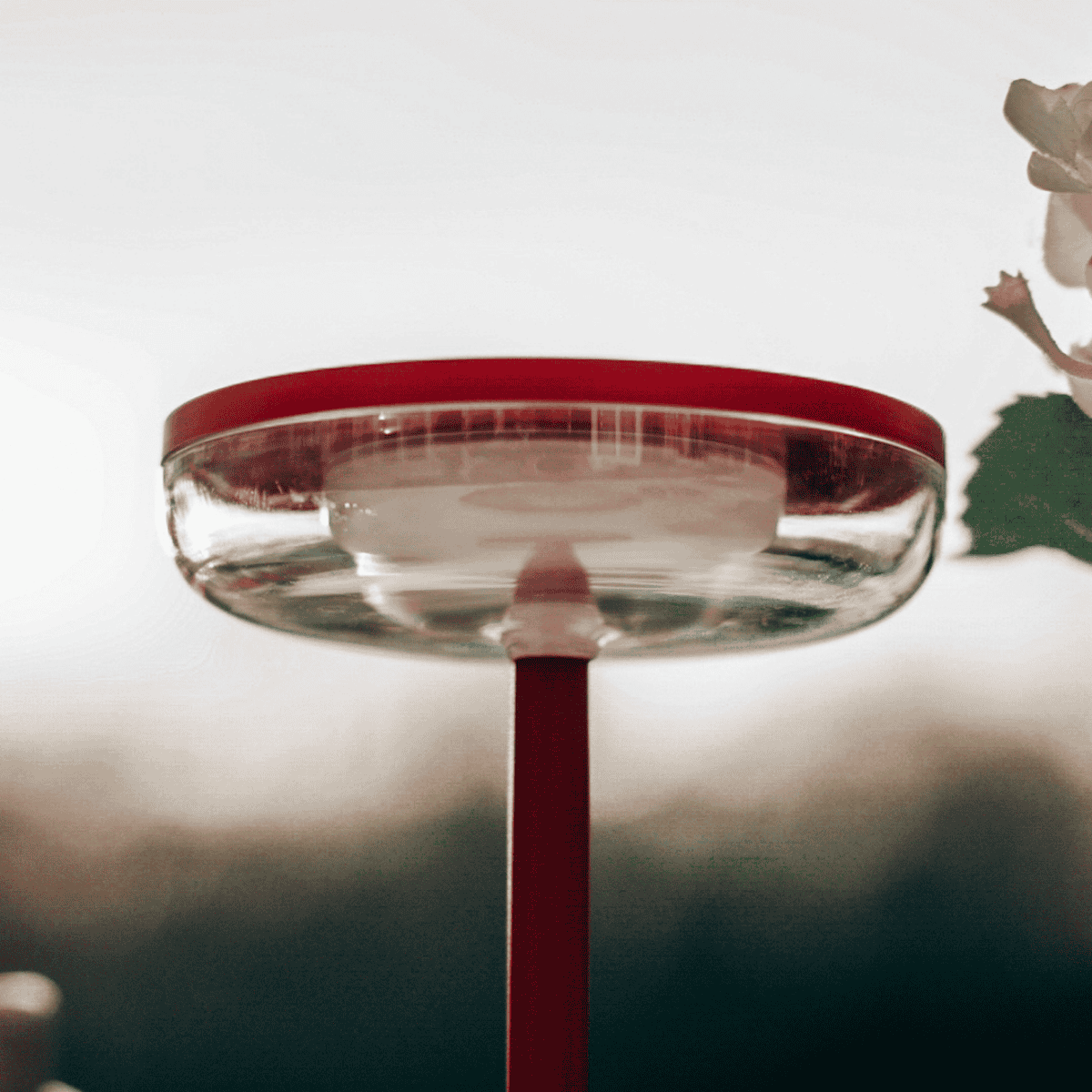 ZOLUNA solar tafellamp Bobbie evening red