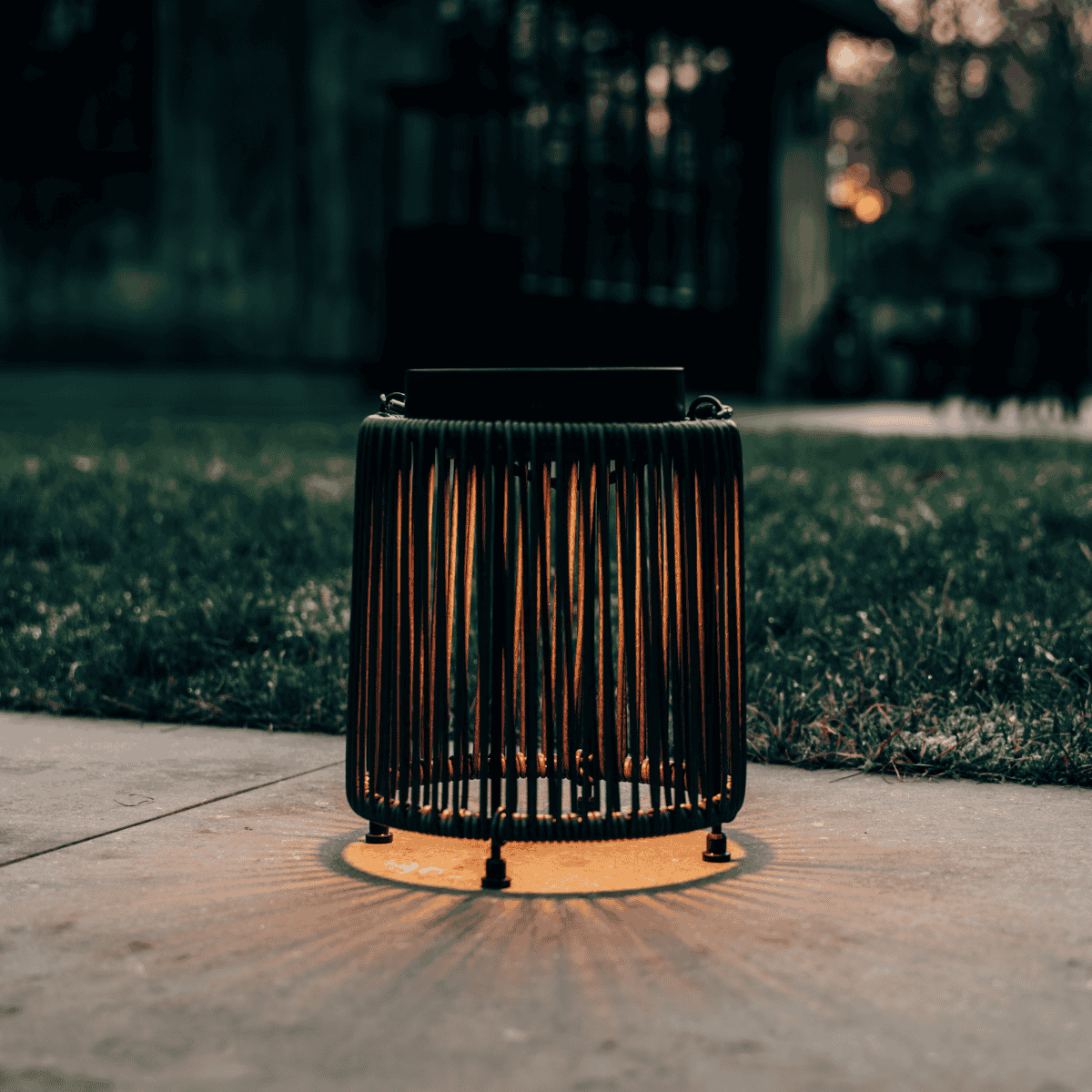 ZOLUNA solar vloerlamp Luca deep coal