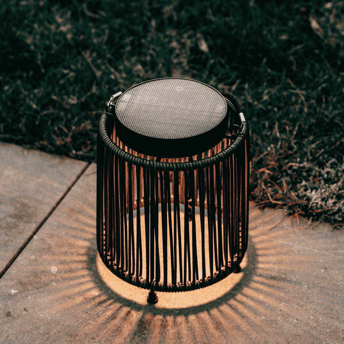 ZOLUNA solar vloerlamp Luca deep coal